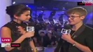 Selena Gomez Interviews Justin Bieber at MTV VMAs 2011 253