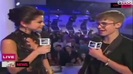Selena Gomez Interviews Justin Bieber at MTV VMAs 2011 255