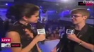 Selena Gomez Interviews Justin Bieber at MTV VMAs 2011 267