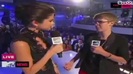 Selena Gomez Interviews Justin Bieber at MTV VMAs 2011 294