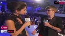 Selena Gomez Interviews Justin Bieber at MTV VMAs 2011 295