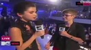 Selena Gomez Interviews Justin Bieber at MTV VMAs 2011 303