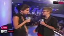 Selena Gomez Interviews Justin Bieber at MTV VMAs 2011 321