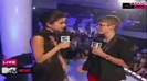 Selena Gomez Interviews Justin Bieber at MTV VMAs 2011 324