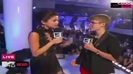 Selena Gomez Interviews Justin Bieber at MTV VMAs 2011 327