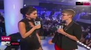 Selena Gomez Interviews Justin Bieber at MTV VMAs 2011 336
