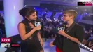Selena Gomez Interviews Justin Bieber at MTV VMAs 2011 346