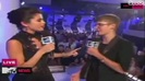Selena Gomez Interviews Justin Bieber at MTV VMAs 2011 374