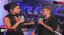 Selena Gomez Interviews Justin Bieber at MTV VMAs 2011 375