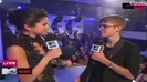 Selena Gomez Interviews Justin Bieber at MTV VMAs 2011 394