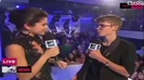 Selena Gomez Interviews Justin Bieber at MTV VMAs 2011 398