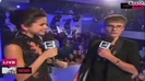 Selena Gomez Interviews Justin Bieber at MTV VMAs 2011 408