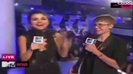 Selena Gomez Interviews Justin Bieber at MTV VMAs 2011 417