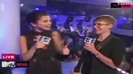 Selena Gomez Interviews Justin Bieber at MTV VMAs 2011 420