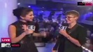 Selena Gomez Interviews Justin Bieber at MTV VMAs 2011 423