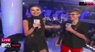 Selena Gomez Interviews Justin Bieber at MTV VMAs 2011 452