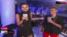 Selena Gomez Interviews Justin Bieber at MTV VMAs 2011 453