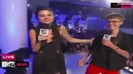 Selena Gomez Interviews Justin Bieber at MTV VMAs 2011 457