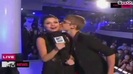Selena Gomez Interviews Justin Bieber at MTV VMAs 2011 486