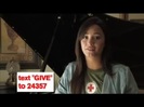 Demi Lovato - American Red Cross - PSA 2 174