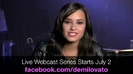 Demi Lovato - Live Webcast Series 024