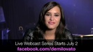 Demi Lovato - Live Webcast Series 026