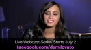 Demi Lovato - Live Webcast Series 027