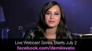 Demi Lovato - Live Webcast Series 032