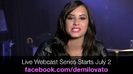 Demi Lovato - Live Webcast Series 039
