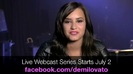 Demi Lovato - Live Webcast Series 041