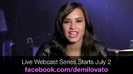 Demi Lovato - Live Webcast Series 043