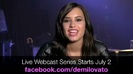 Demi Lovato - Live Webcast Series 049