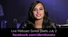 Demi Lovato - Live Webcast Series 052