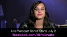 Demi Lovato - Live Webcast Series 058