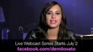 Demi Lovato - Live Webcast Series 061