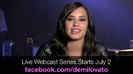 Demi Lovato - Live Webcast Series 062