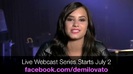 Demi Lovato - Live Webcast Series 063