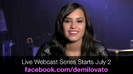 Demi Lovato - Live Webcast Series 082