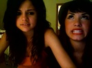 demi lovato and selena gomez with SPECIAL GUEST!!! 1604