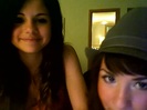 demi lovato and selena gomez with SPECIAL GUEST!!! 1139