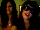 demi lovato and selena gomez with SPECIAL GUEST!!! 191
