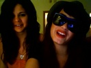 demi lovato and selena gomez with SPECIAL GUEST!!! 197
