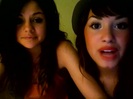 demi lovato and selena gomez with SPECIAL GUEST!!! 1650