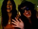 demi lovato and selena gomez with SPECIAL GUEST!!! 203
