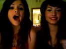 demi lovato and selena gomez with SPECIAL GUEST!!! 237