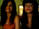 demi lovato and selena gomez with SPECIAL GUEST!!! 675
