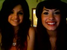 demi lovato and selena gomez with SPECIAL GUEST!!! 269
