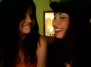 demi lovato and selena gomez with SPECIAL GUEST!!! 288