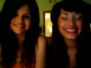 demi lovato and selena gomez with SPECIAL GUEST!!! 311