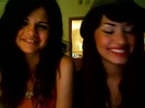 demi lovato and selena gomez with SPECIAL GUEST!!! 313